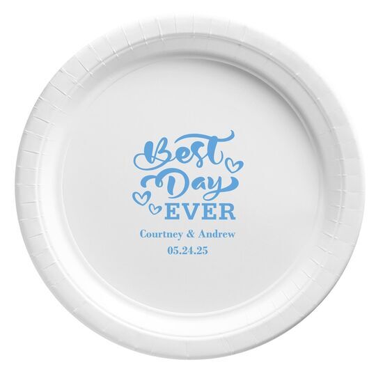 The Best Day Ever Paper Plates